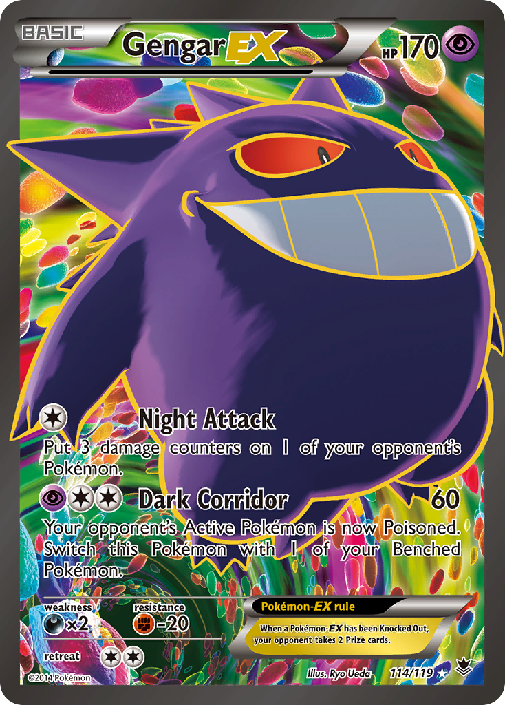 Phantom Forces Gengar EX #114/119